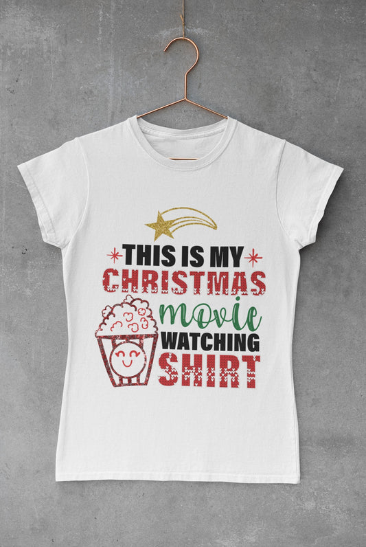 "This is My Christmas Watching Shirt" T-Shirt