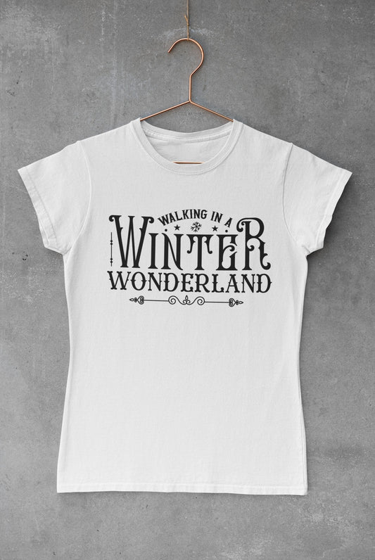 "Walking In Winter Wonderland" T-Shirt