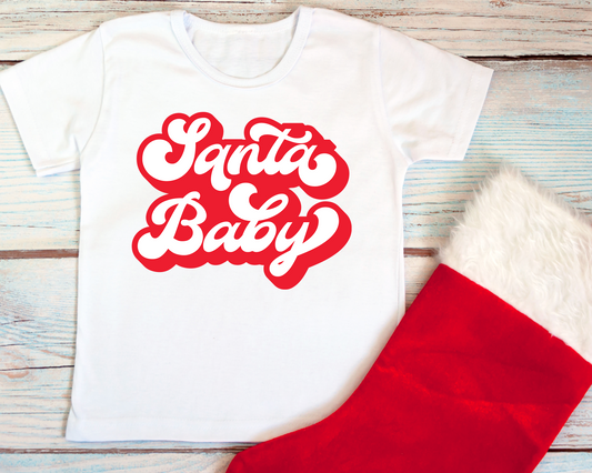 "Santa Baby" Kids T-Shirt