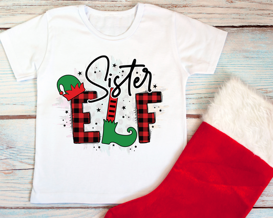 "Sister & Brother Elf" T-Shirts for Kids