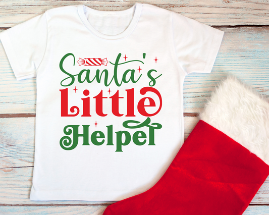 "Santas Little Helper" Kids T-Shirt