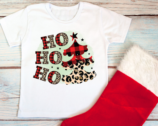 "Ho, Ho, Ho" T-Shirt for Kids