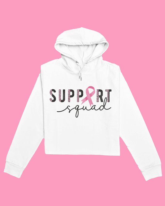 "Support Squad" - Breast Cancer Awareness Sweatshirt