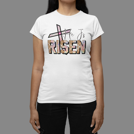 "He Is Risen" Christian T-Shirt