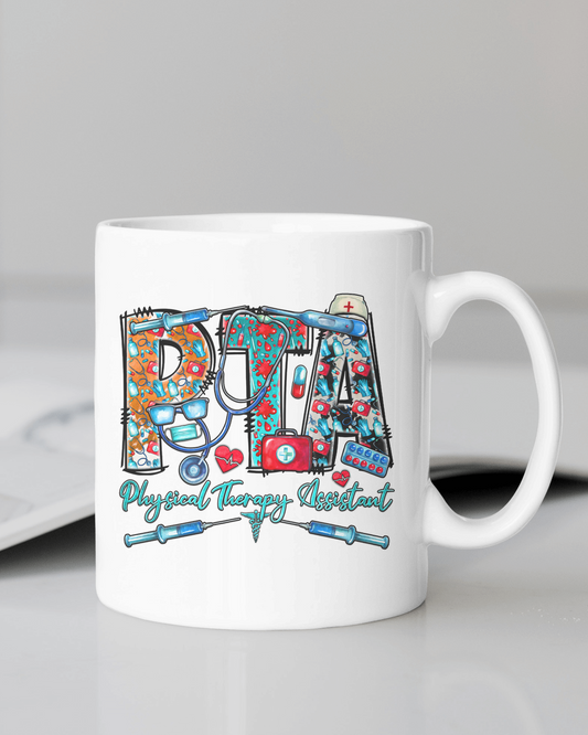 "RTA: Physical Therapy Assistant" 12 or 15 oz. mug