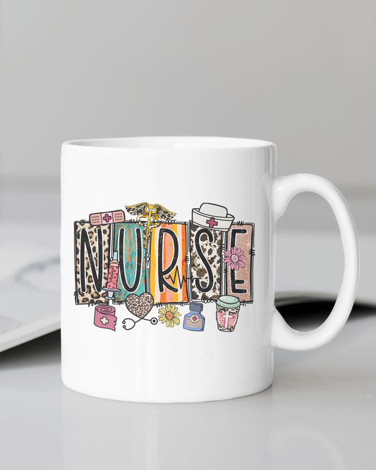 "Nurse" 12 or 15 oz. mug