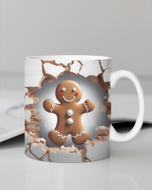 "Gingerbread Christmas" 12 Oz Mug