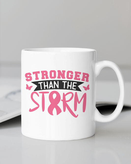 "Stronger Than The Storm" 12 oz Mug.