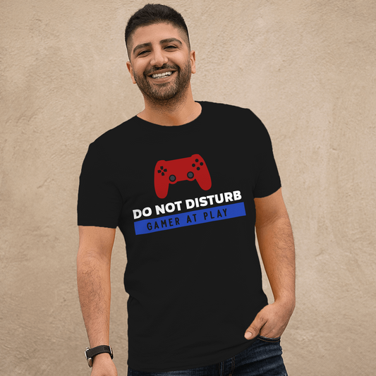 Do Not Disturb Gamer at Play - T-Shirt