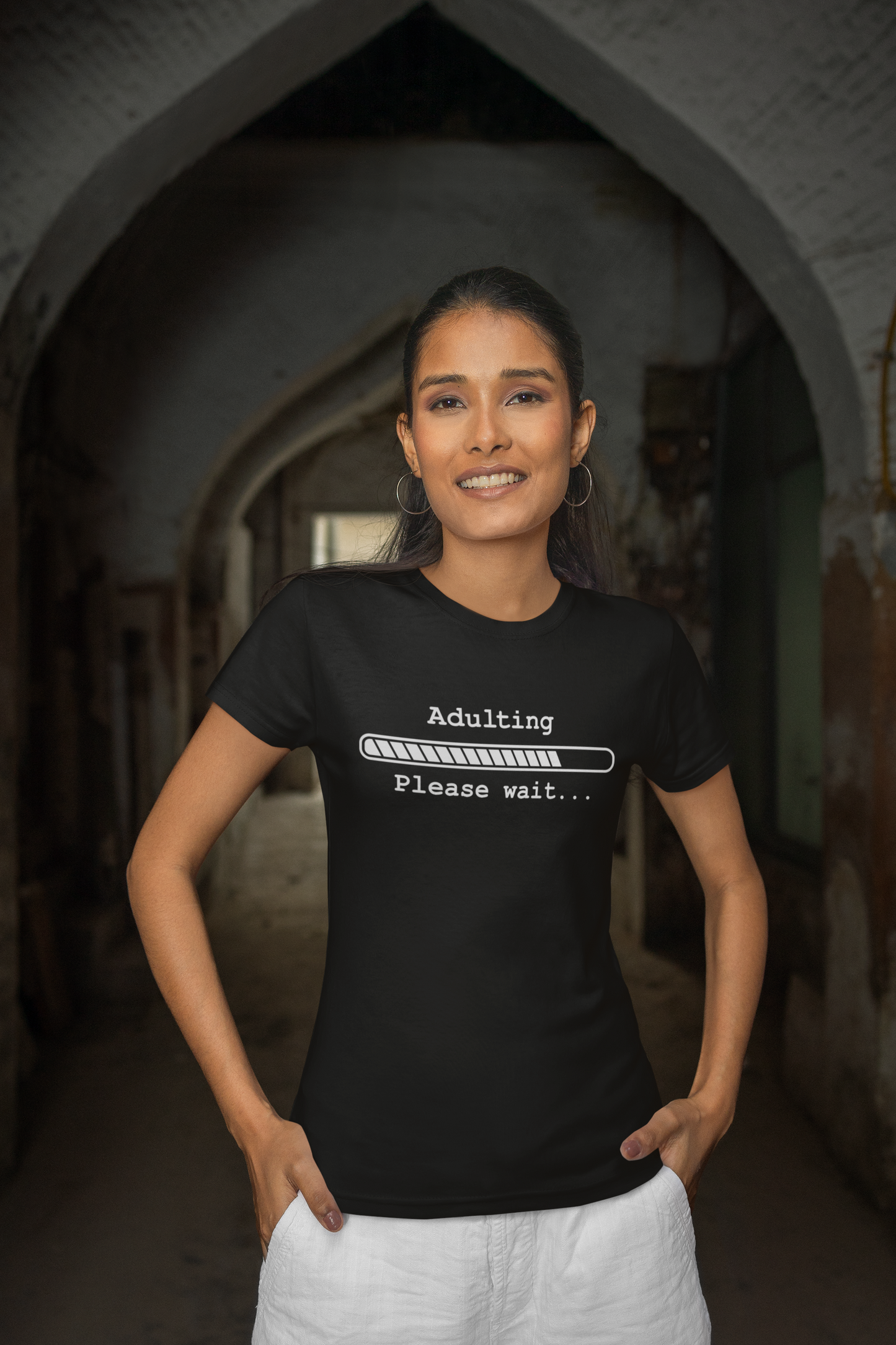 "Adulting Please Wait" T-Shirt