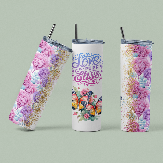 "Love Is Pure Bliss" 20 or 30 oz. Tumbler.
