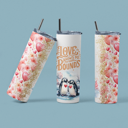 "Love Knows No Bounds" 20 or 30 oz. Tumbler.