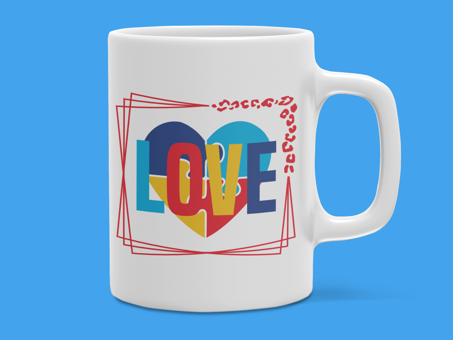 "LOVE" Mug 12 or 15 oz.