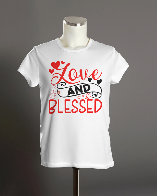 "Love and Blessed" T-Shirt.