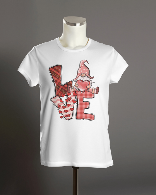 "Love Gnome " T-Shirt.