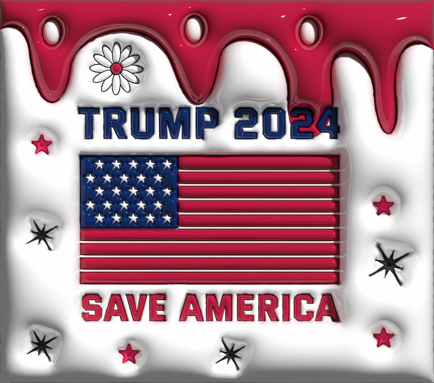 "Trump 2024 Save America" 20 or 30 oz. Tumbler