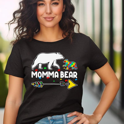 Mama Bear Autism T-Shirt