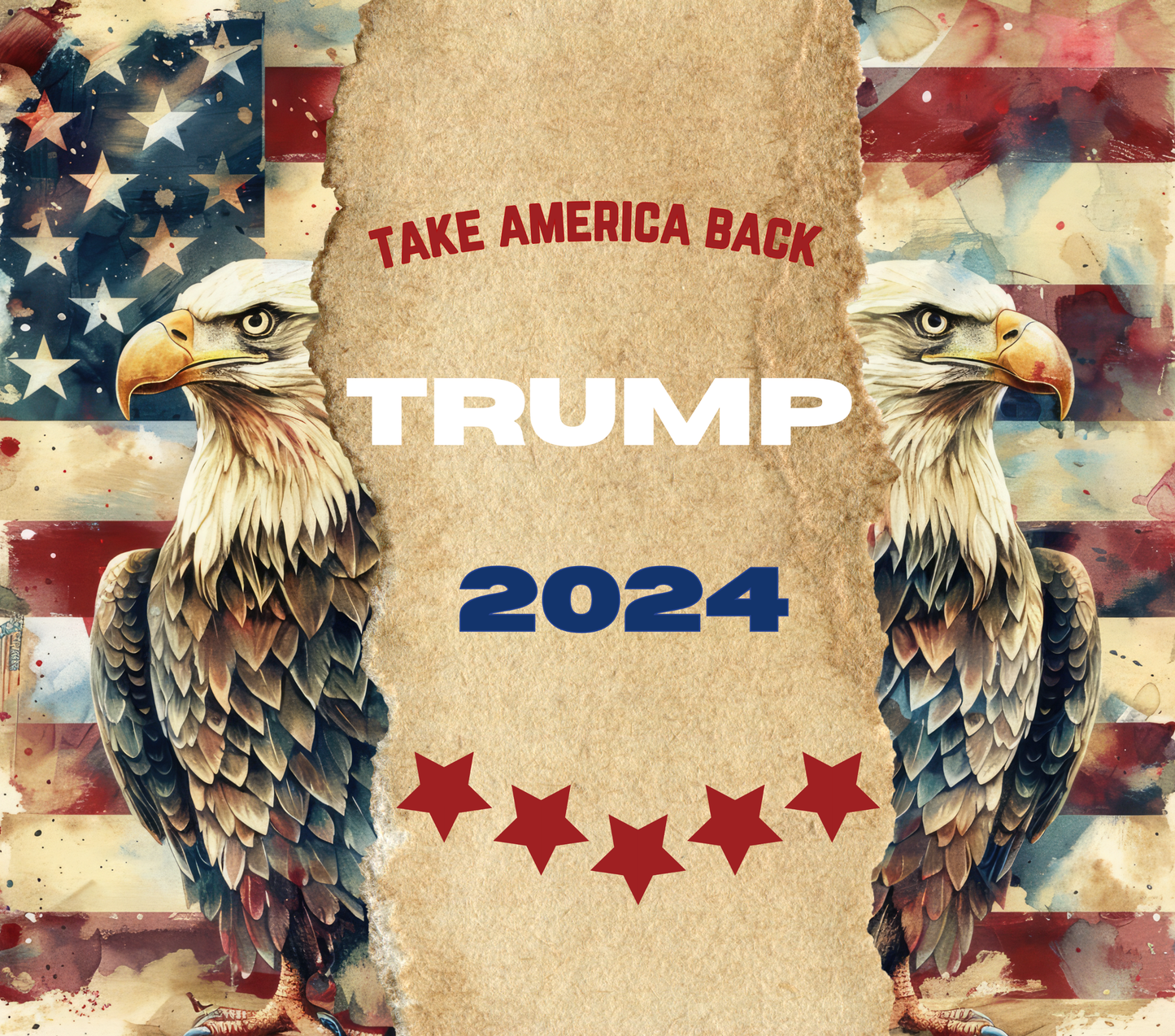 "Take America Back Trump 2024" 20 or 30 oz. Tumbler