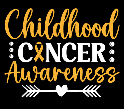 "Childhood Cancer Awareness" Decal