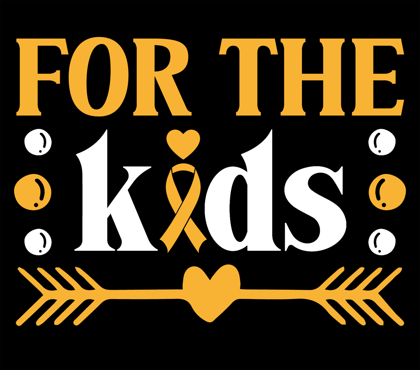 "For The Kids" Decal