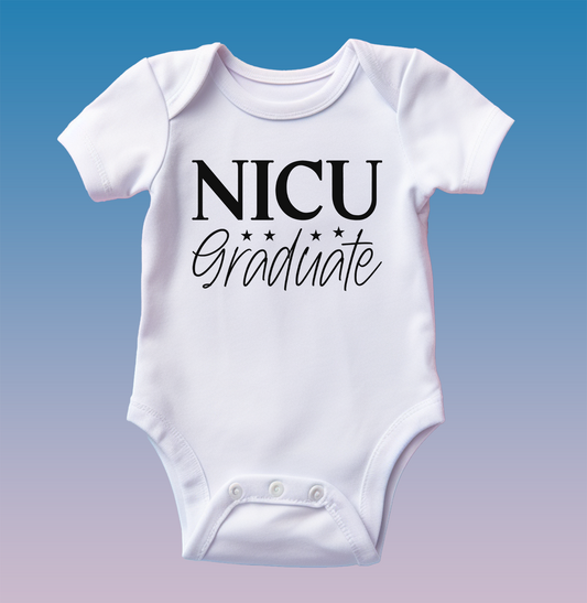 "NICU Graduate" Baby Onesie