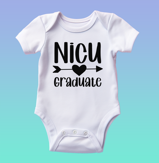 "NICU Graduate" Baby Onesie