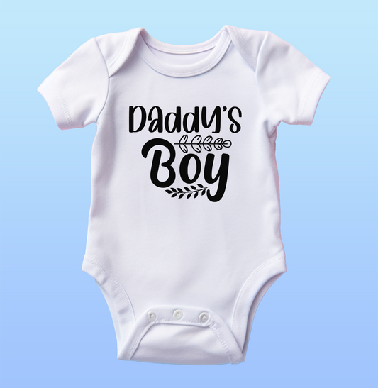 "Daddy's Boy" Baby Onesie