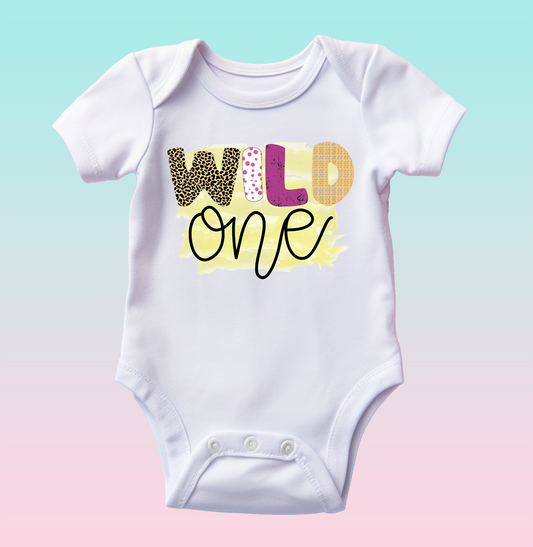 "Wild One" Baby Onesie