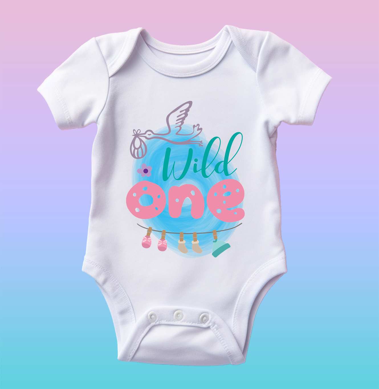 "Wild One" Baby Onesie