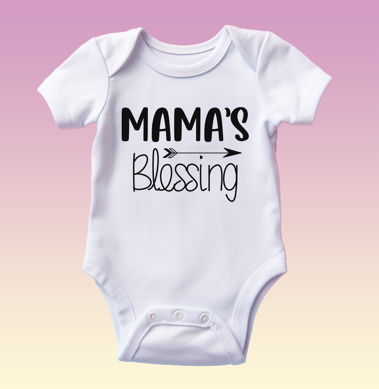 "Mama's Blessing" Baby Onesie