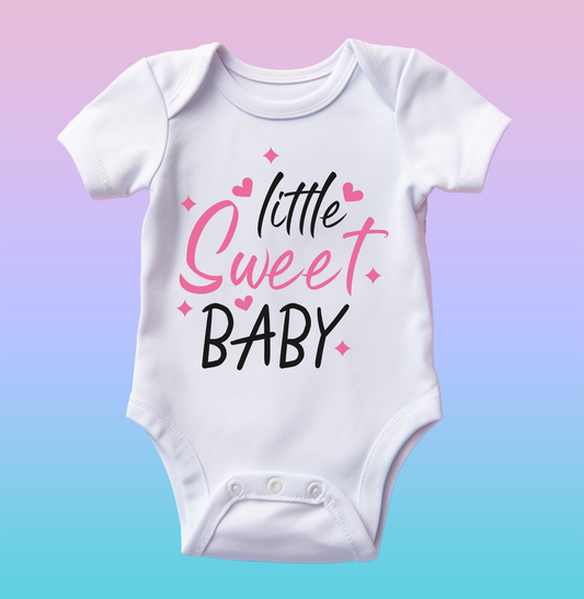 "Little Sweet Baby" Baby Onesie