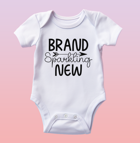 "Brand Sparkling New" Baby Onesie