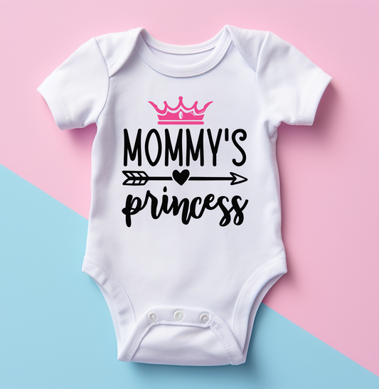 "Mommy's Princess" Baby Onesie