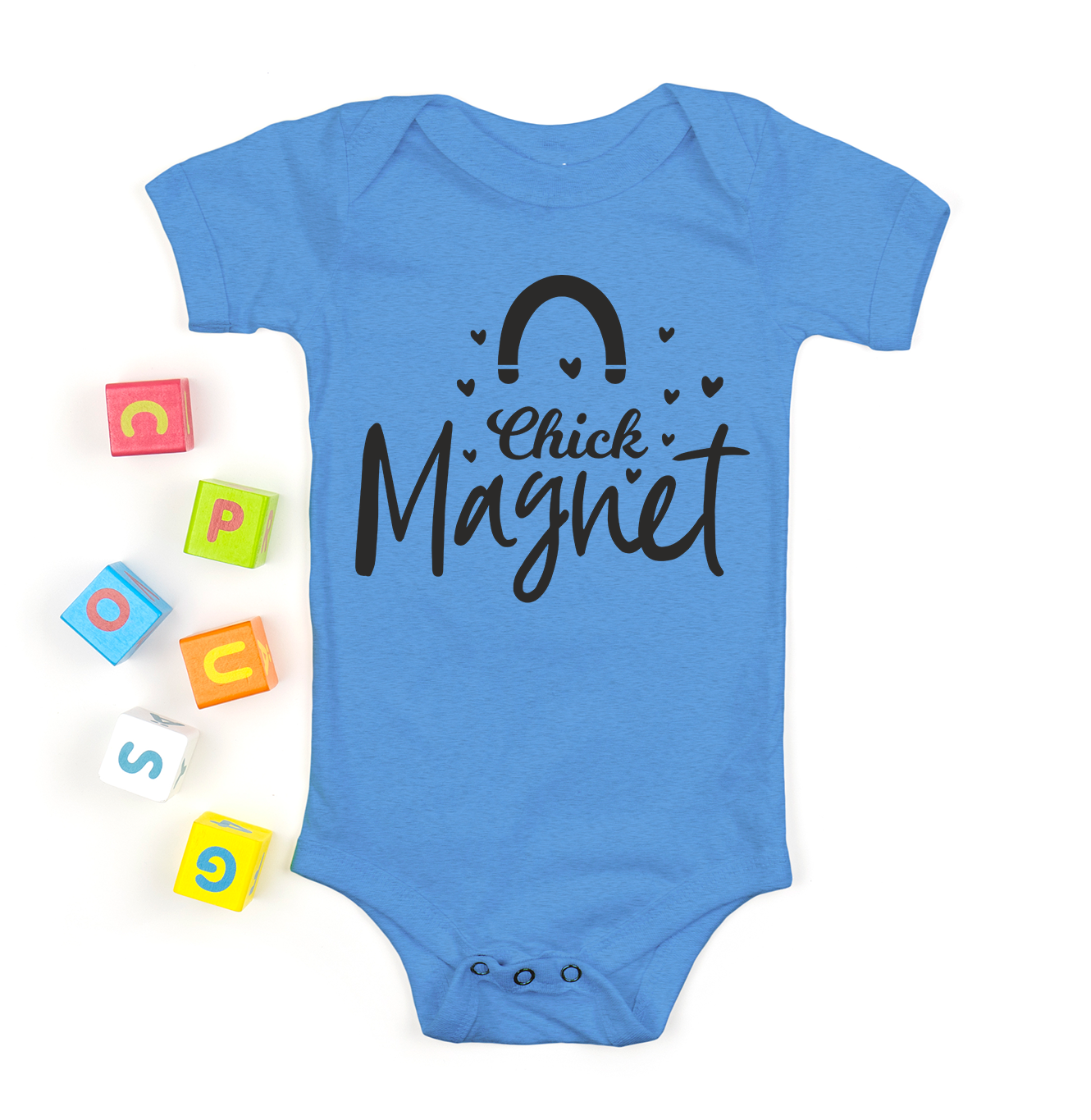 "Chick Magnet" Baby Onesie