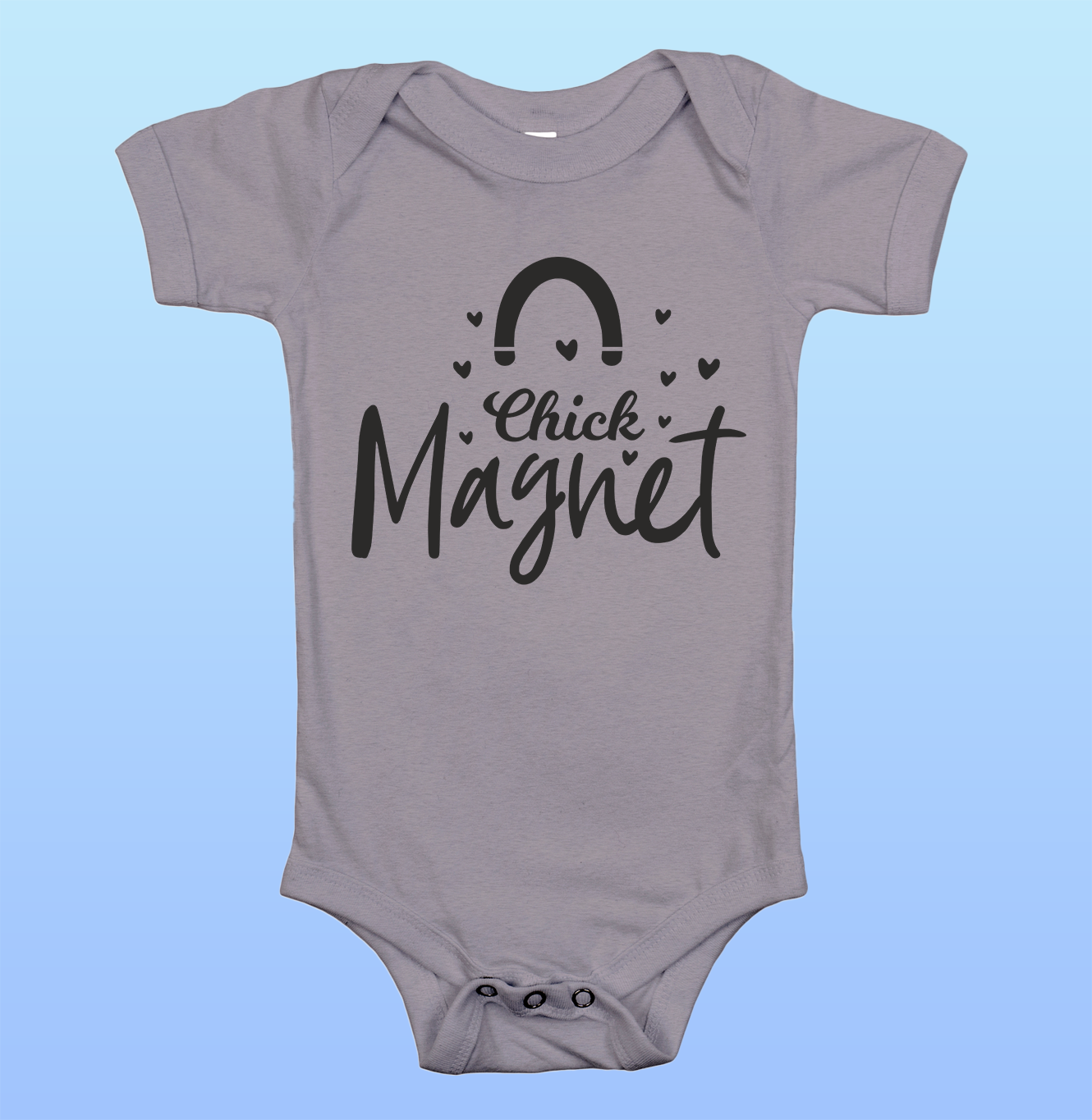 "Chick Magnet" Baby Onesie