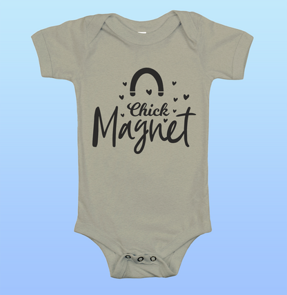 "Chick Magnet" Baby Onesie