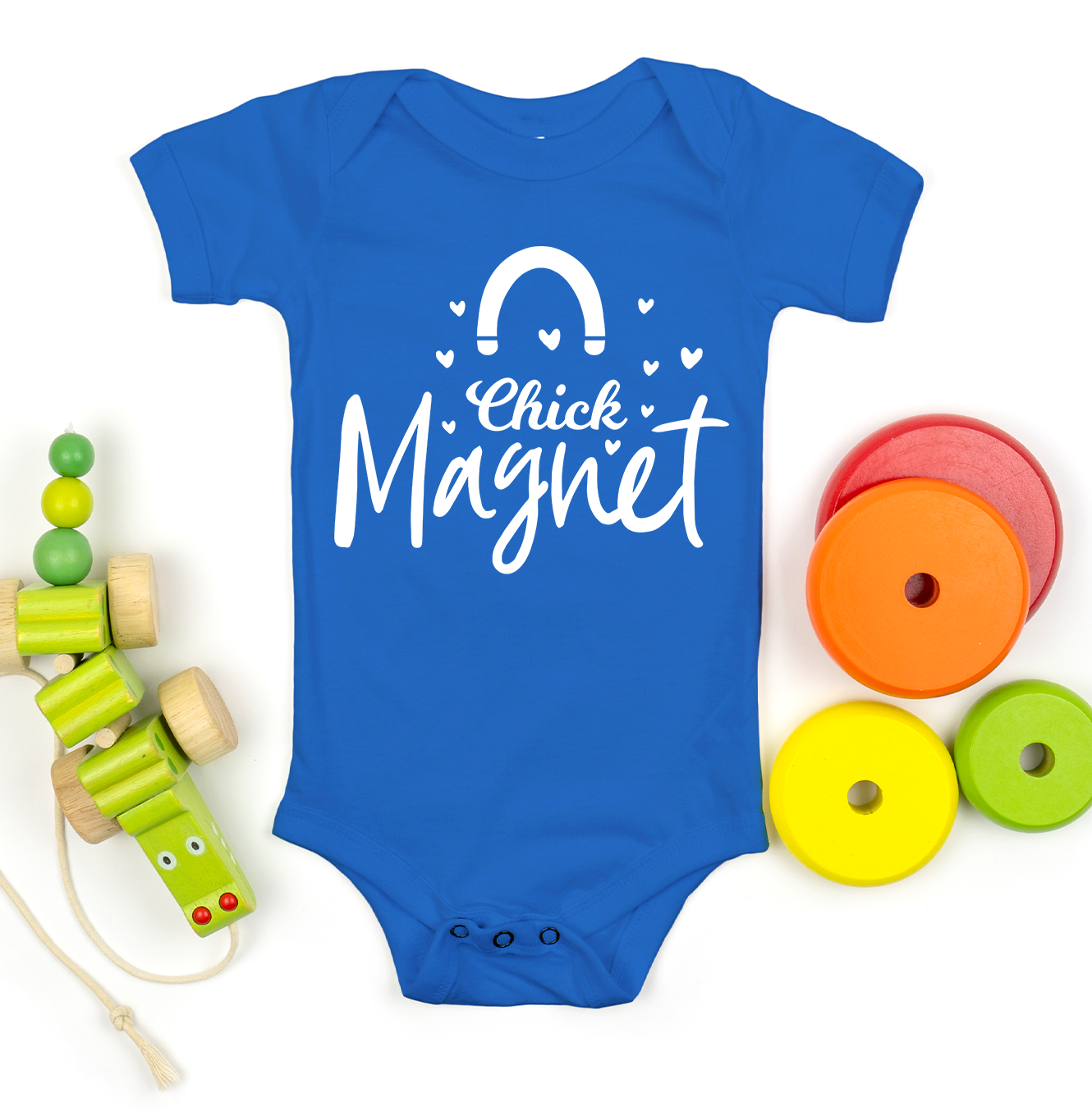 "Chick Magnet" Baby Onesie