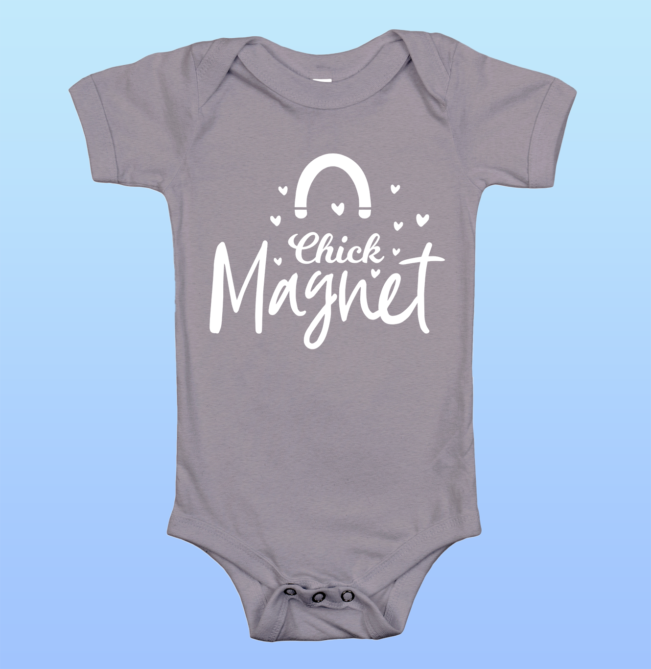 "Chick Magnet" Baby Onesie