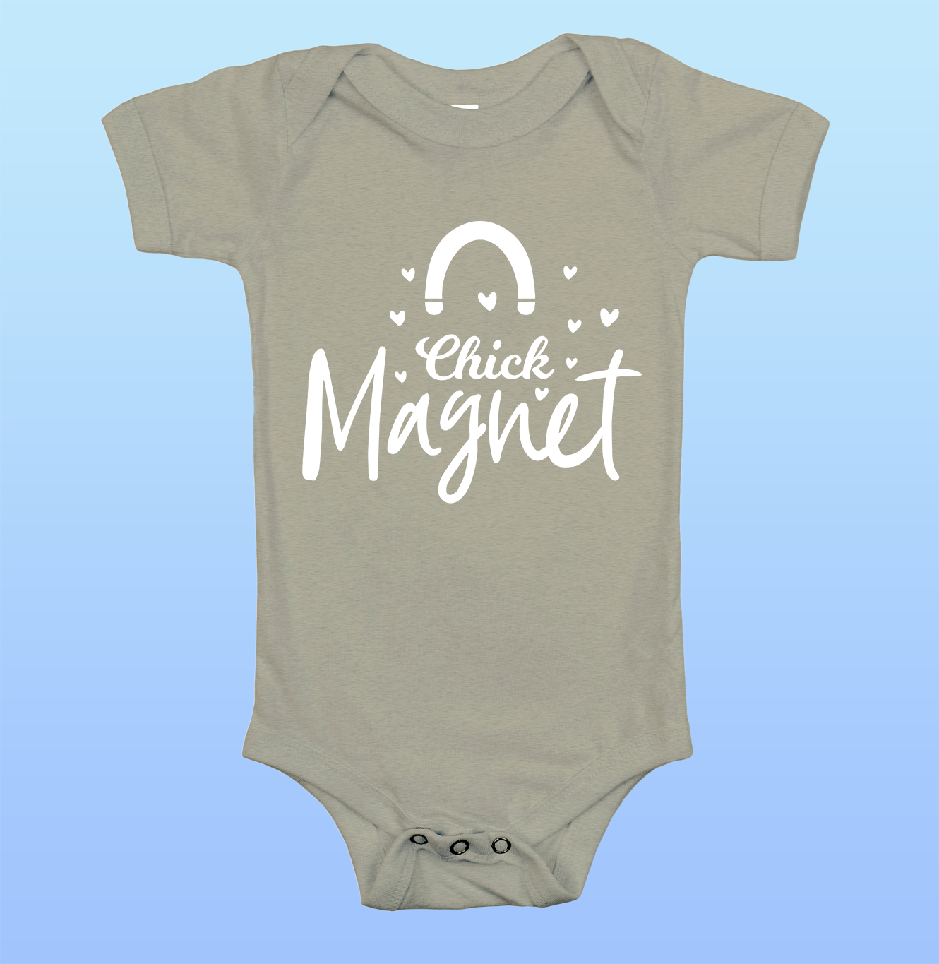 "Chick Magnet" Baby Onesie