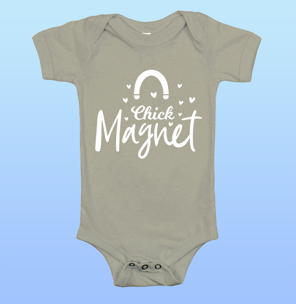 "Chick Magnet" Baby Onesie