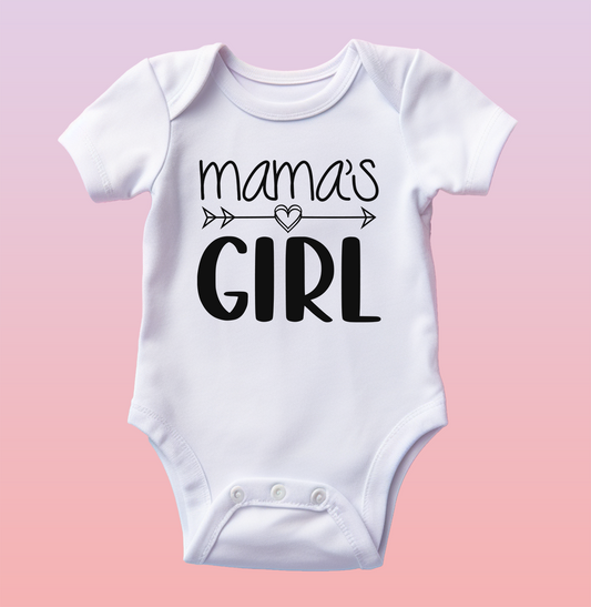 "Mama's Girl" Baby Onesie