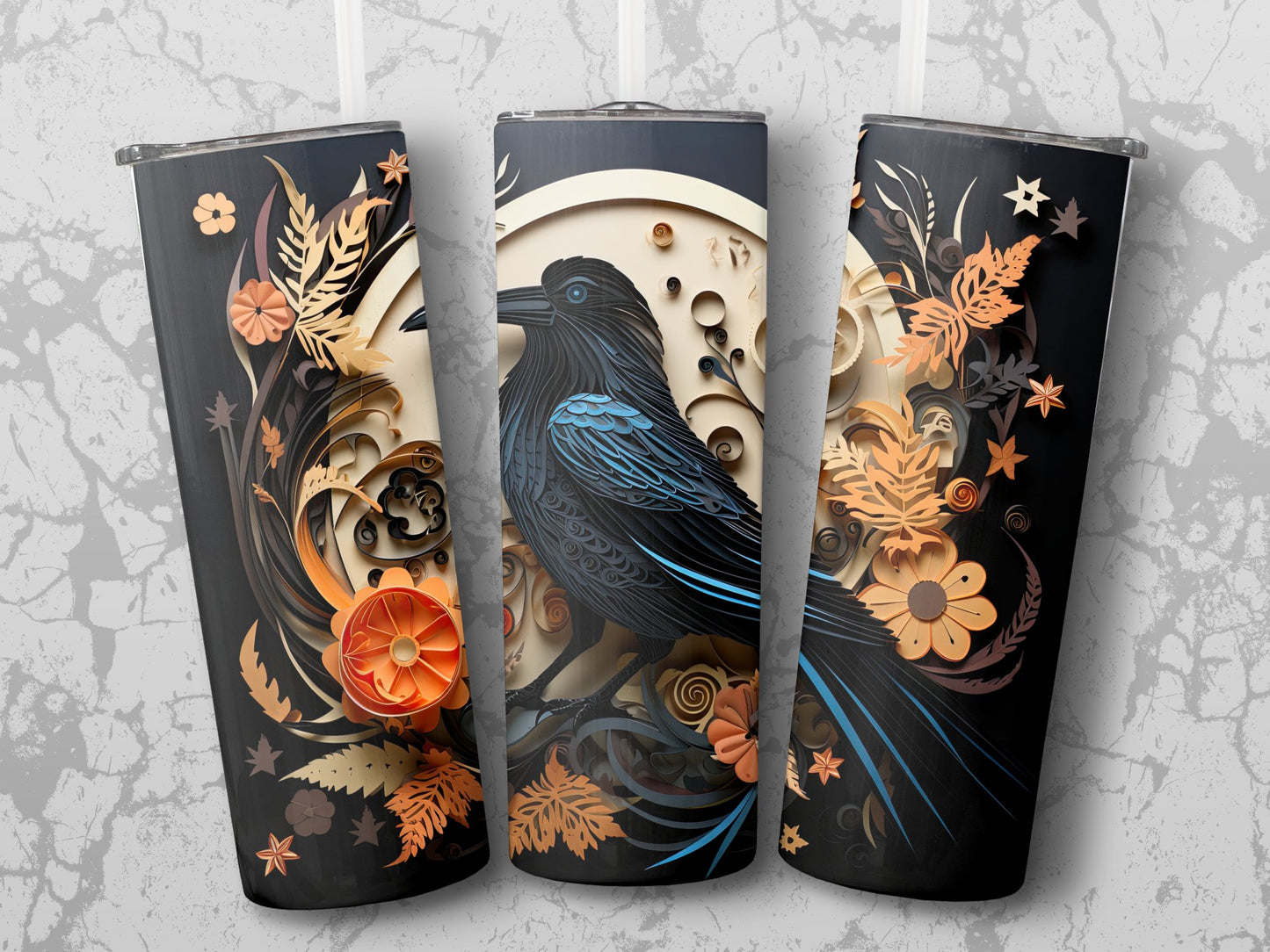 "Wild Birds" 20 and 30 oz. Tumblers