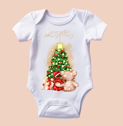 "Baby's First Christmas" Onesie