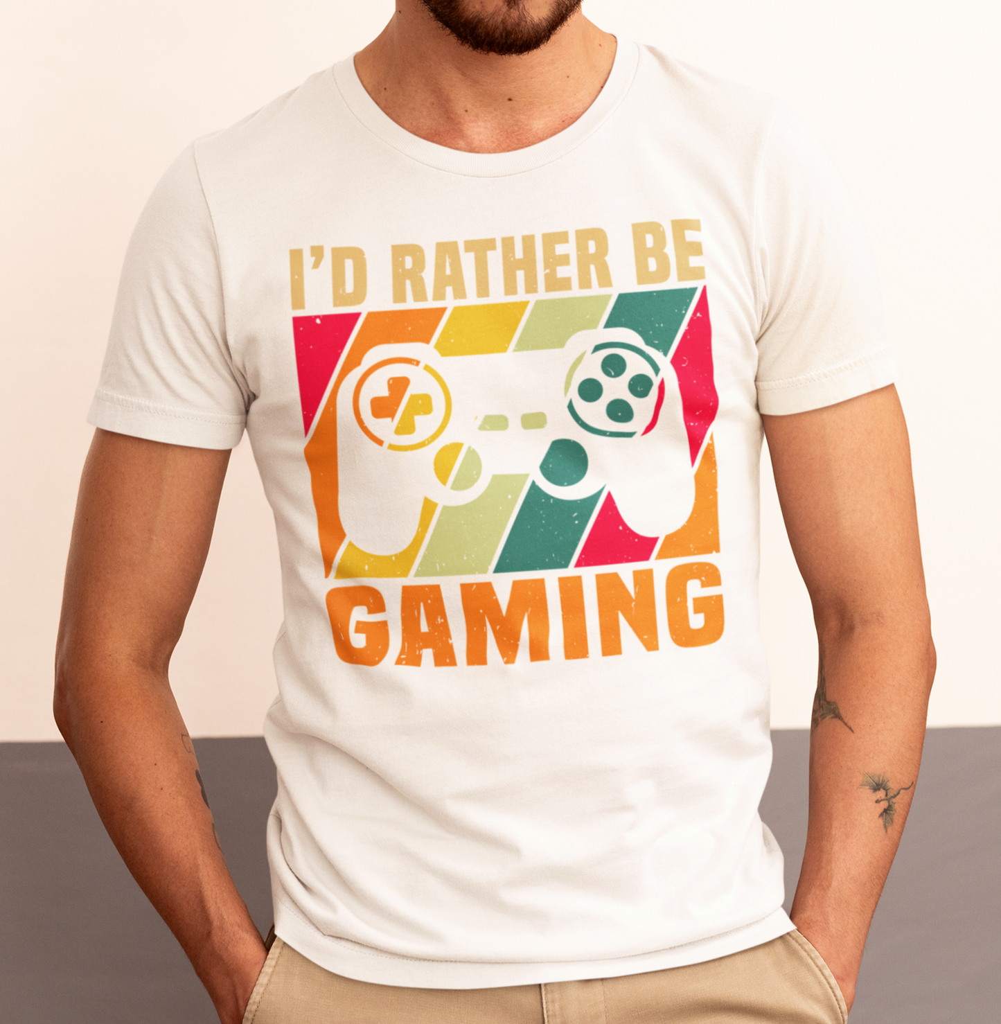 "I'd Rather Be Gaming" - T-Shirt