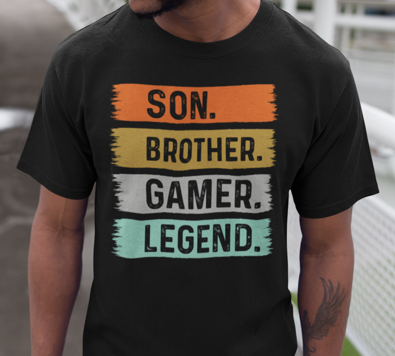 "Son Brother Gamer Legend" - T-Shirt