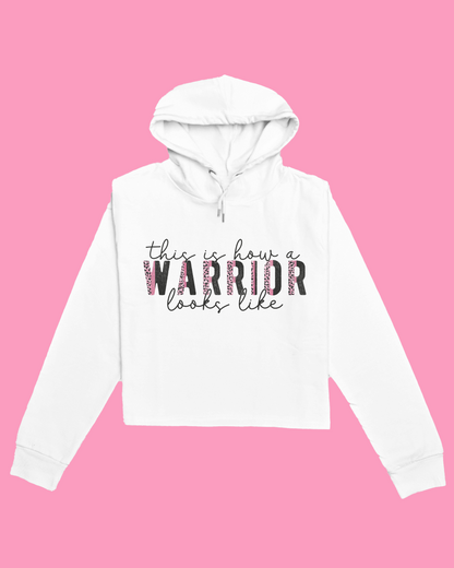 "This is How a Warrior Looks Like" - Breast Cancer Awareness Hoodie