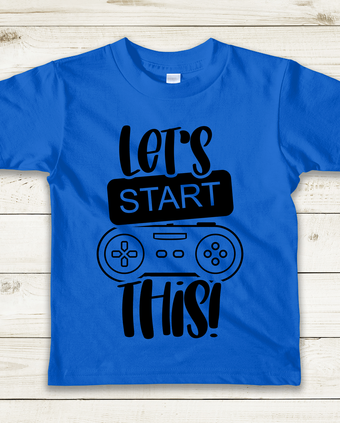 "Let's Start This" Gamer Kids T-Shirt