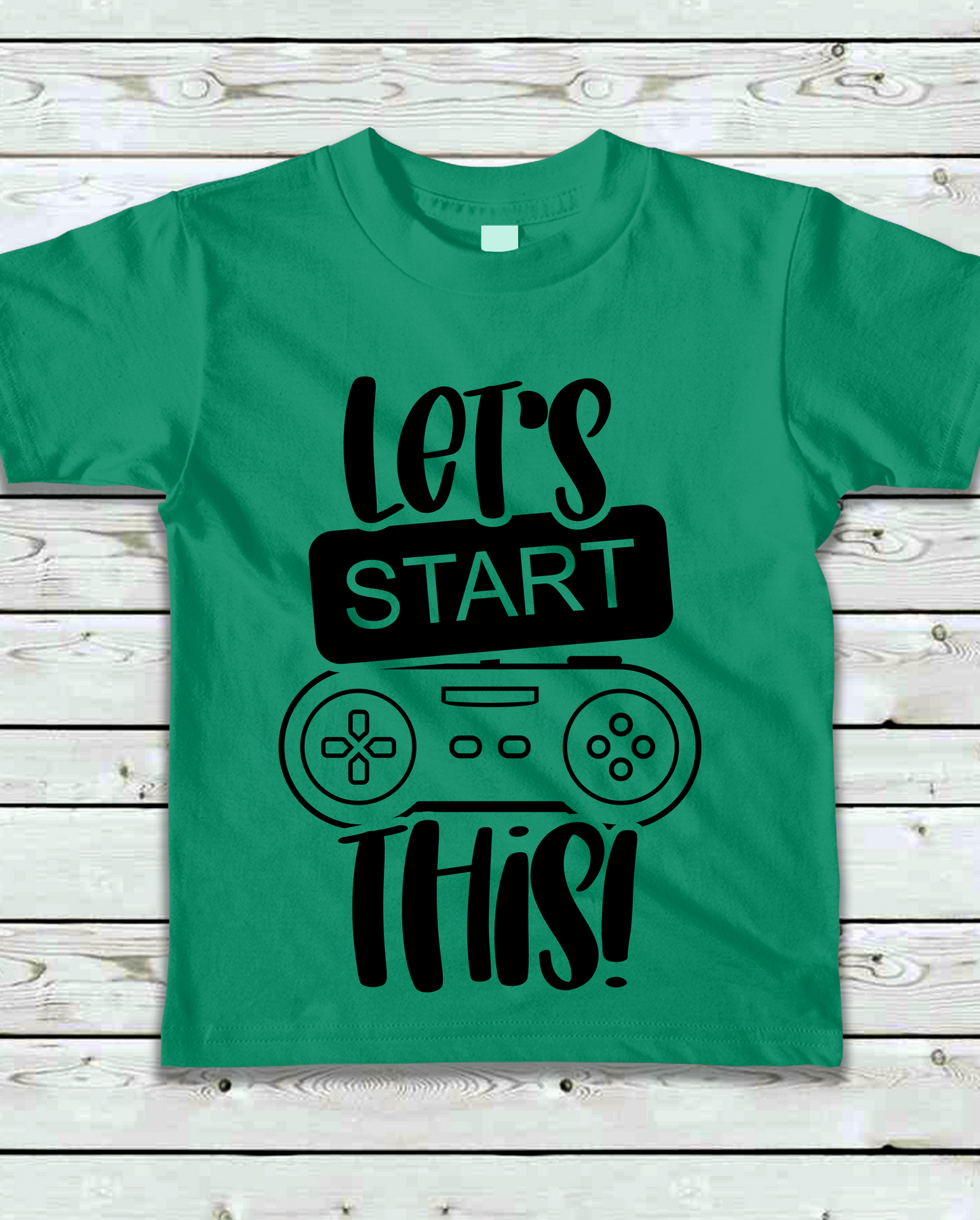 "Let's Start This" Gamer Kids T-Shirt