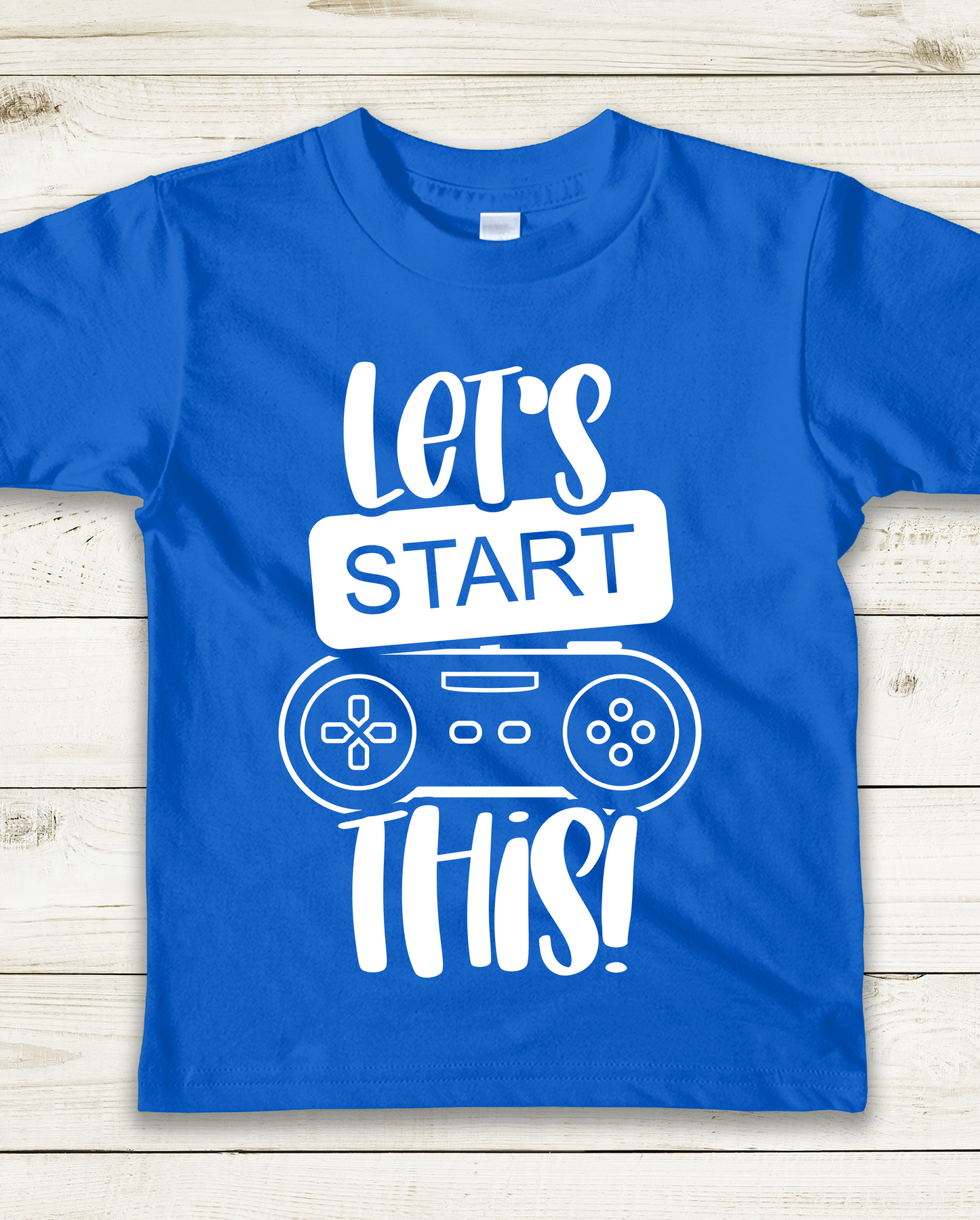 "Let's Start This" Gamer Kids T-Shirt