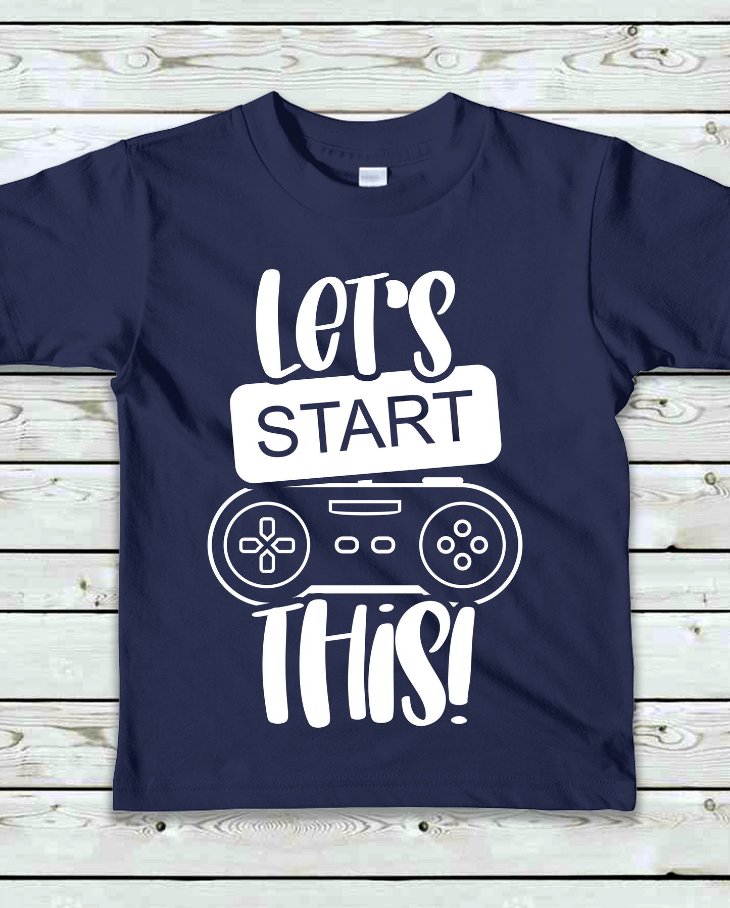 "Let's Start This" Gamer Kids T-Shirt